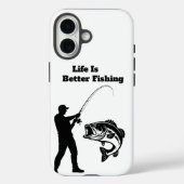 het leven is beter met vissen Case-Mate iPhone case (Achterkant)