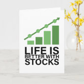 Het leven is beter met voorraden kaart (Gele Bloem)