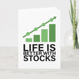 Het leven is beter met voorraden kaart