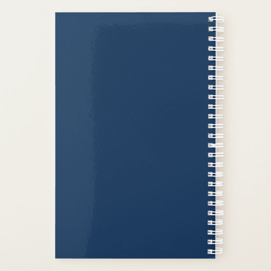 Het leven is beter op de Cartoon Funny Rowboat Planner (Achterkant)