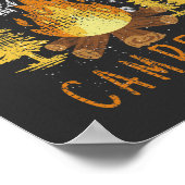 Het leven is beter op de kampvuur poster (Hoek)