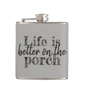 HET LEVEN IS BETER OP DE PORCH HEUPFLES (Voorkant)