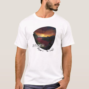 Het leven is beter op de rotsen. rotsklimmer t-shirt