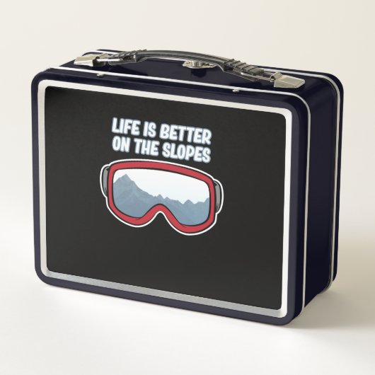 Het leven is beter op de skiester Slopes (Achterkant)