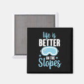 Het leven is beter op de slopen magneet (Voorkant / Achterkant)