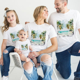 Het leven is beter op de strandvakantie t-shirt