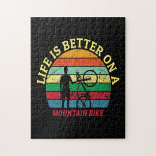 Het leven is beter op een  bergbeklimmer legpuzzel