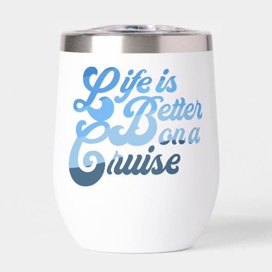 Het leven is beter op een cruise (Voorkant)