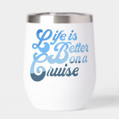 Het leven is beter op een cruise (Achterkant)