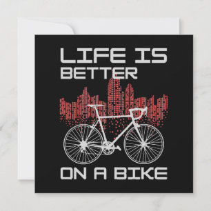 Het leven is beter op een fiets
