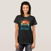 Het leven is beter op een prullenbak t-shirt (Voorkant volledig)