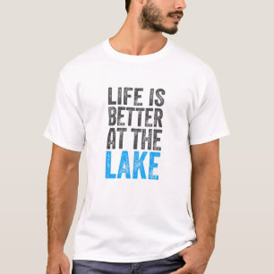 Het leven is beter op het Boatmeer T-shirt