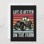 Het leven is beter op het Boerderij - liefhebbers Kaart (Voorkant)