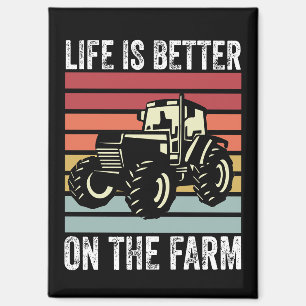 Het leven is beter op het Boerderij - liefhebbers  Magneet