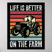 Het leven is beter op het Boerderij - liefhebbers  Poster (Voorkant)