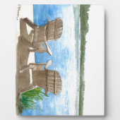 Het leven is beter op het meer fotoplaat (Voorkant)