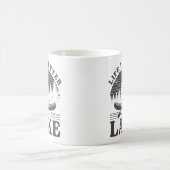 Het leven is beter op het meer koffiemok (Center)