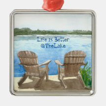 Het leven is beter op het meer