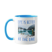 Het leven is beter op het meer