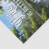 Het leven is beter op het meer tissuepapier (Detail)