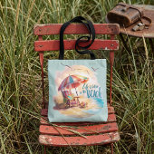 Het Leven is Beter op het Strand Kust Esthetiek Tote Bag