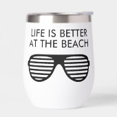 Het leven is beter op het strand leuk pensioen cad (Links)
