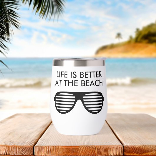 Het leven is beter op het strand leuk pensioen cad (Strand)