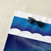 Het leven is beter op het strand strandlaken (In situ)