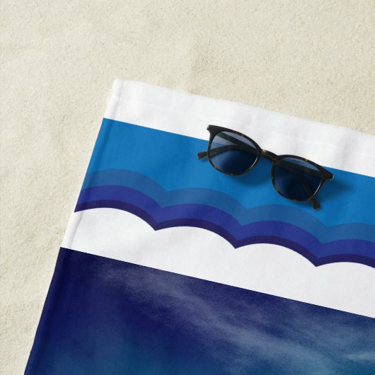 Het leven is beter op het strand strandlaken (In situ)