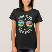 Het leven is beter op het strand t-shirt (Voorkant)