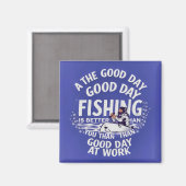 Het leven is beter op het water magneet (Voorkant / Achterkant)