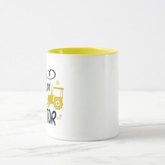 HET LEVEN IS BETER OP PAPA'S TRACTOR MOK (Midden)