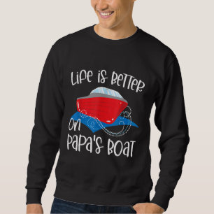 Het leven is beter op papier als boat de Camping S Trui