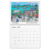 Het leven is beter op Roatan kalender (Feb 2027)