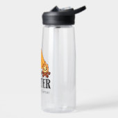 Het leven is beter rond een kampvuur waterfles (Links)