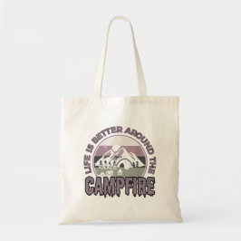 Het leven is beter rondom de kampeerterreinen tote bag