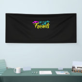 Het leven is beter voor vrienden spandoek (Beurs)