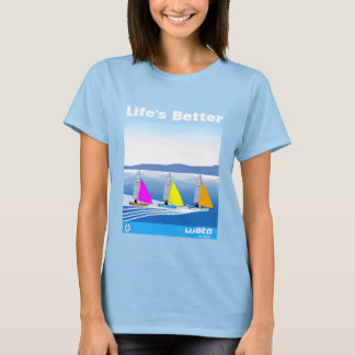 Het leven is beter - VrouwenWeta T-Shirt