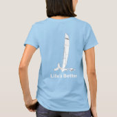 Het leven is beter - VrouwenWeta T-Shirt (Achterkant)