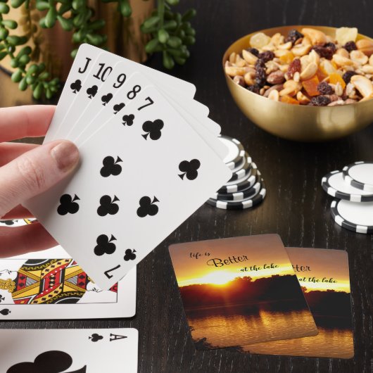Het leven is beter zonlicht pokerkaarten (Insitu)
