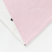 Het leven is de beste leraar fleece deken (Hoek)