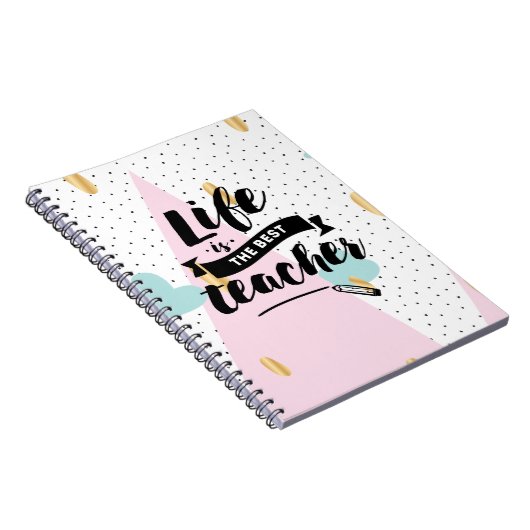 Het leven is de beste leraar notitieboek (Rechterzijde)