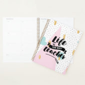 Het leven is de beste leraar planner (Display)