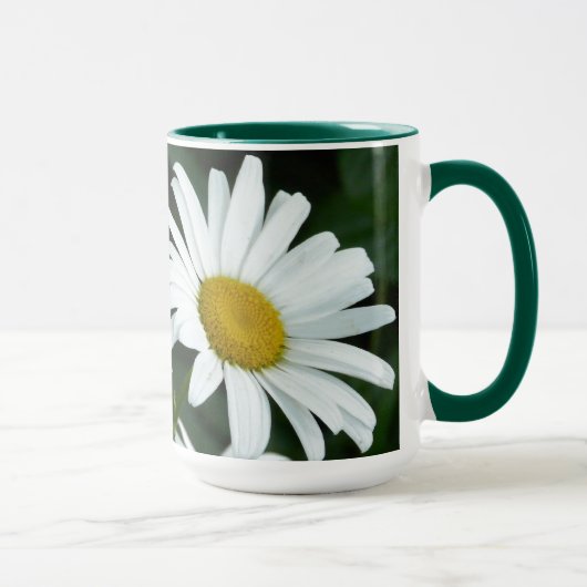 Het leven is de bloem-Daisy met Citaat Mok (Rechts)