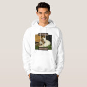 Het leven is de foto van Golden Dog Hoodie (Voorkant volledig)