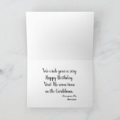 Het leven is de Grote Eilanden Beach Caribbean Bir Kaart (Binnen)