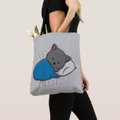 Het leven is doordringend - Slaapende kat Tote Bag (Dichtbij)
