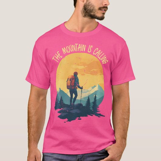 Het leven is echt een goede zomerse Happy Mountain T-shirt (Voorkant)