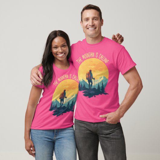 Het leven is echt een goede zomerse Happy Mountain T-shirt (Unisex)