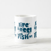 Het leven is echt koffiemok (Center)